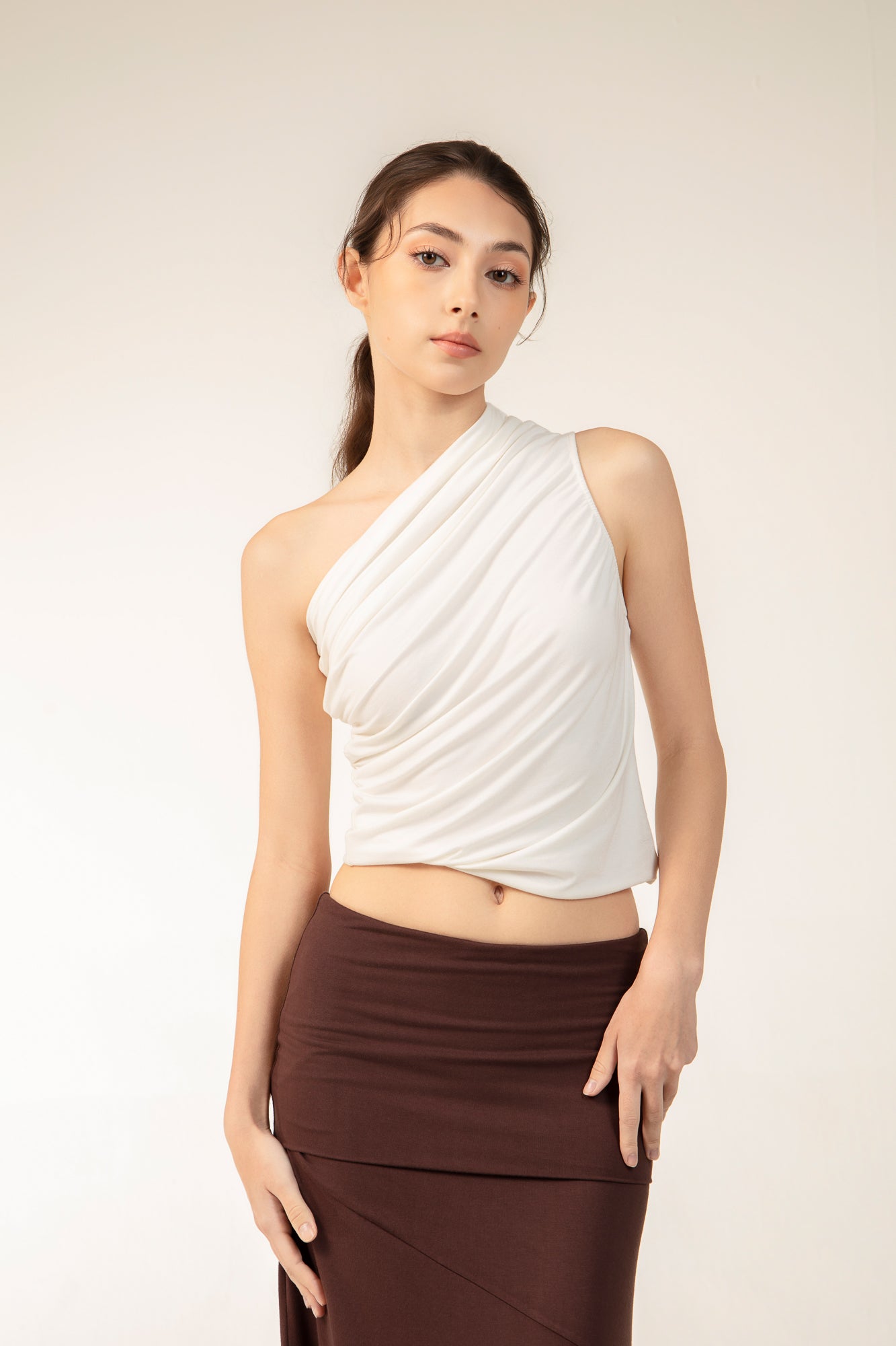 GIGI Set in White/Mocha